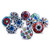 Cosynee 10 Pieces Dotted Ceramic Cabinet Pulls Colorful Drawer Knobs and Fancy Drawer Pulls   Perfect Ceramic Cabinet Knobs   Ceramic Drawer Pulls  Assorted Knobs