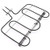 Lower Bake Element W10276482 Range Oven Bake Heating Element by AMI PARTS