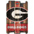 WinCraft NCAA University of Georgia Wood Fence Sign Black