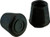 Shepherd Hardware 9224 1 1 4 Inch Inside Diameter Rubber Leg Tips 2 Pack Black