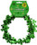 amscan St Patrick s Day Green Shamrocks Foil Garland   Party Decoration 12 Ct