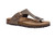 CUSHIONAIRE Women s Leah Cork Footbed Sandal with  Comfort Brown 9