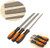 SDFSX 8 inches Woodworking rasp Coarse Tooth Wood Rasp Files Woodworking Carving Filing Hand Tools 3 Piece Set Wood Course Cut Rasp Wood Rasp File Set