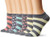 K Bell Women s 6 Pack Fashion No Show Liner Socks Stripe  Pastel Grey  Shoe Size  4 10