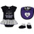 Outerstuff MLB Newborn   Infants Girls Baseball Girl Creeper Bib Bootie Set  0 3 Months Colorado Rockies