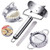 Dumpling Mold Set and Cutter Dumpling MoldStainless Steel Pierogi Maker and Dumpling Press for Home Kitchen Manual pinch Dumpling Pie Ravioli Mould Chinese Dumpling Maker Tool Dumpling Maker set