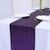 Zdada Purple Sparkly Sequin Table Runner 12  x70in Candy Buffet Ttable Linens