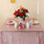 Zdada Rose Gold Square Sequin Tablecloth Seamless Wedding Sparkly Tablecloth 50 x 50