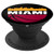 Miami Florida Basketball Skyline Retro Gift PopSockets Grip and Stand for Phones and Tablets