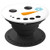 Christmas Snowman Snowflake Snow Funny Face Winter Holiday PopSockets Grip and Stand for Phones and Tablets