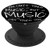 Musical Instrument Song Key Treble Clef Pop Notes PopSockets Grip and Stand for Phones and Tablets