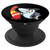 Shark Funny Surfer Black Background PopSockets Grip and Stand for Phones and Tablets