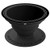 Black Background With White Circles PopSockets Grip and Stand for Phones and Tablets