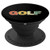 Golf Retro Typography Golfer Outdoor Sport Golfing Gift PopSockets Grip and Stand for Phones and Tablets