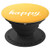 happy Orange Gradient Background PopSockets Grip and Stand for Phones and Tablets