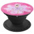 Ballerina In Purple I Love To Dance Ballet Pink Background PopSockets Grip and Stand for Phones and Tablets