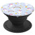 Unicorn Cartoon Rainbow Clouds on Blue Background PopSockets Grip and Stand for Phones and Tablets