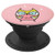 Cute Owl With Pink Background and Stars PopSockets Grip and Stand for Phones and Tablets