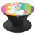 Cute Baby Unicorn with Rainbow Background PopSockets Grip and Stand for Phones and Tablets
