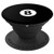 8 Ball Pool Billards Game Magic Table Player Lucky Black PopSockets Grip and Stand for Phones and Tablets