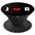Matching Initial J   R Letter Alphabet Monogram PopSockets Grip and Stand for Phones and Tablets