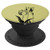 Simple Tulip Floral Design Neutral Gold Background PopSockets Grip and Stand for Phones and Tablets