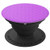Dark Purple Polka Dots on Violet Background PopSockets Grip and Stand for Phones and Tablets