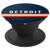 Vintage Detroit Baseball Game Day Script PopSockets Grip and Stand for Phones and Tablets