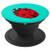 Ladybug On Turquoise Background PopSockets Grip and Stand for Phones and Tablets