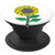 Lovely Yellow Sunflower White Background PopSockets Grip and Stand for Phones and Tablets