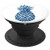 Trendy Blue Pineapple Drawing On White Background Cool Gift PopSockets Grip and Stand for Phones and Tablets