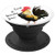 Pretty Singing Rooster Cock A Doodle Doo On White Background PopSockets Grip and Stand for Phones and Tablets
