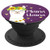 Mama Llama Sunflower Cute Llamas Purple Background Mom Gift PopSockets Grip and Stand for Phones and Tablets