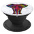 Elephant Pop Socket with White Marble Background PopSockets Grip and Stand for Phones and Tablets