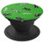 Bigfoot Mountains Pattern on a Green Background PopSockets Grip and Stand for Phones and Tablets
