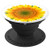 Sunflower Decor Girasol yellow Sun Flower White Background PopSockets Grip and Stand for Phones and Tablets