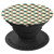 Cute Yoga Pattern Design on White Background PopSockets Grip and Stand for Phones and Tablets