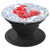 Farmhouse French Rose Blue And White Singing Rooster Of Red PopSockets Grip and Stand for Phones and Tablets