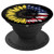 Sunflower American Flag Patriotic Gift PopSockets Grip and Stand for Phones and Tablets