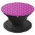 Purple Decorative Leaves Design PopSocket PopSockets Grip and Stand for Phones and Tablets