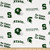 Sykel Enterprises NCAA Michigan State Spartans Tossed Logos Yard White