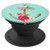Vintage Anchor with Flowers on Teal Background PopSockets Grip and Stand for Phones and Tablets