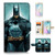 ( For Samsung S7 Edge ) Flip Wallet Case Cover & Screen Protector Bundle - A21167 Batman