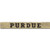 NCAA Legacy Purdue Boilermakers Doorway Plank Sign 4x36 One Size Custom