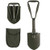 Domaker Folding Survival ShovelMilitary Camping ShovelHigh Carbon Steel Entrenching Tool Tri fold Handle Shovel with Cover