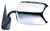 Fit System 60018C Dodge Pick Up Driver Side Replacement OE Style Manual Folding Mirror