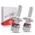 AUSI H4 9003 LED Headlight Bulbs Super Bright Conversion Kit 8400LM 6000K Brightness Ice White CSP Chips High Low Combo Adjustable Beam 2 Pack