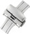 Hadley Roma 20mm Stainless Steel Push Button Deployant Clasp