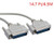 Yohii 14.7 Ft/ 4.5M DB25 Male to Male Parallel Printer Extension Cable Serial RS232 Cable
