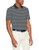 adidas Golf Men s Ultimate 3 Color Stripe Polo Grey Three F X Large